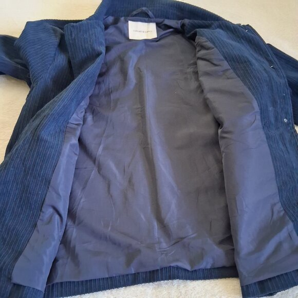 Thread & Supply Women's Size Small Navy Blue Hughes Lightweight Jacket - Picture 11 of 15